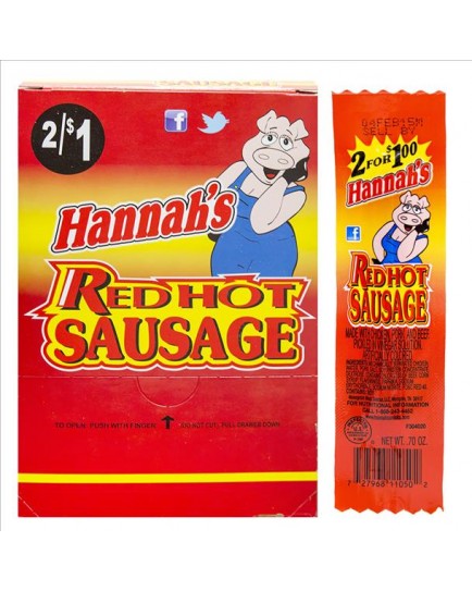 HANNAH'S RED HOT  - 50 CT.